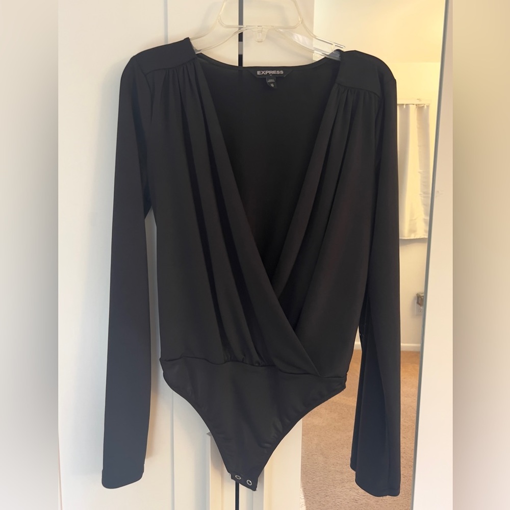 Express Black Bodysuit